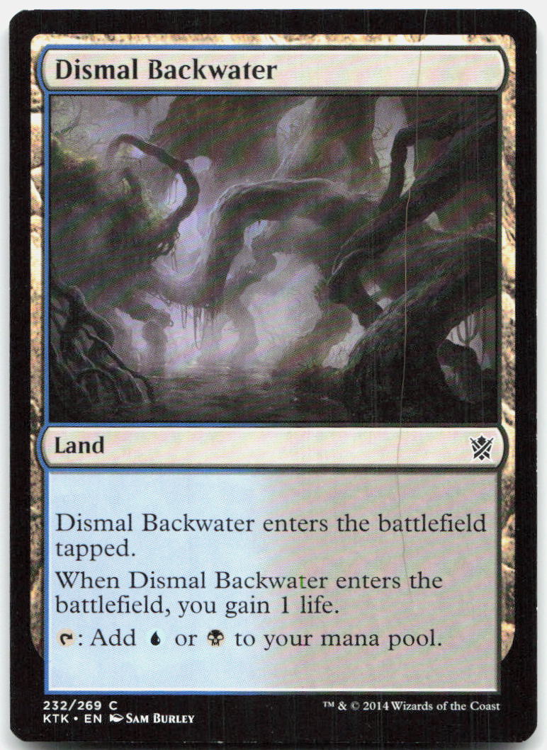 Dismal Backwater NM C Khans of Tarkir 232
