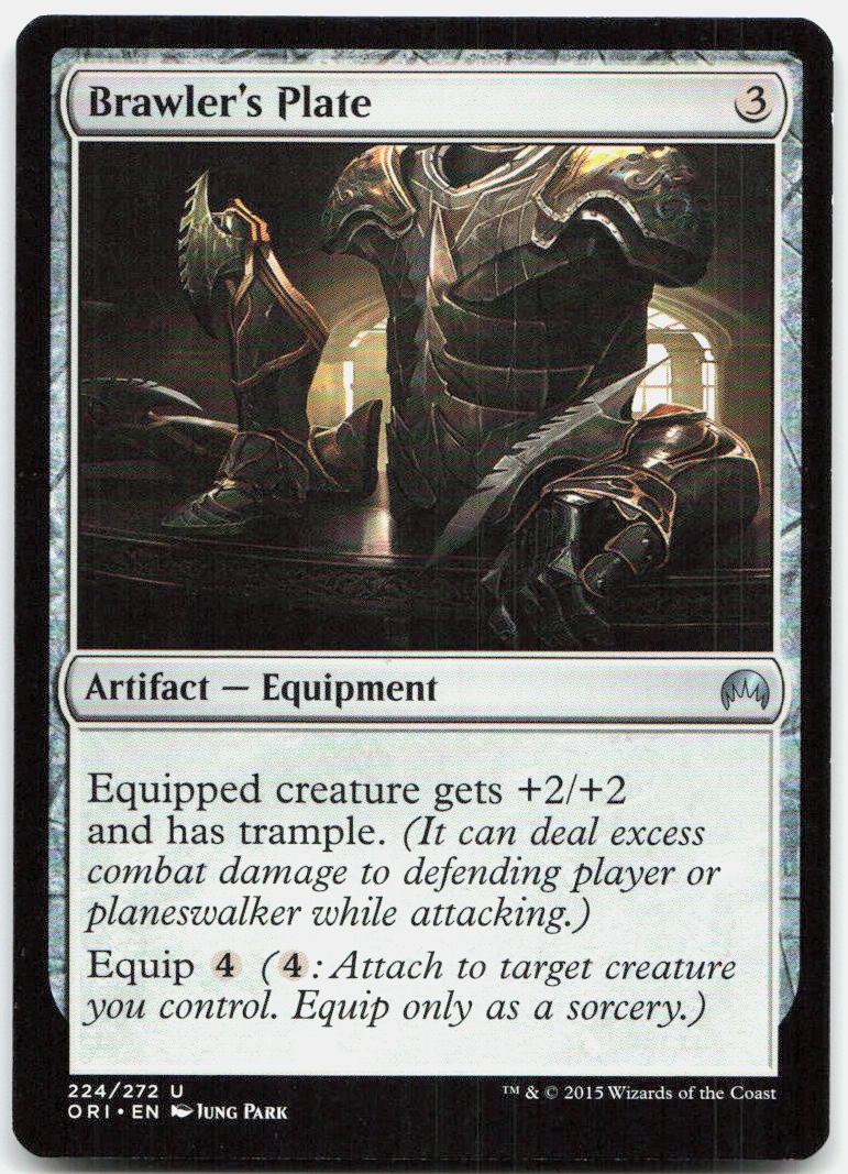 Brawler's Plate NM U Magic Origins 224