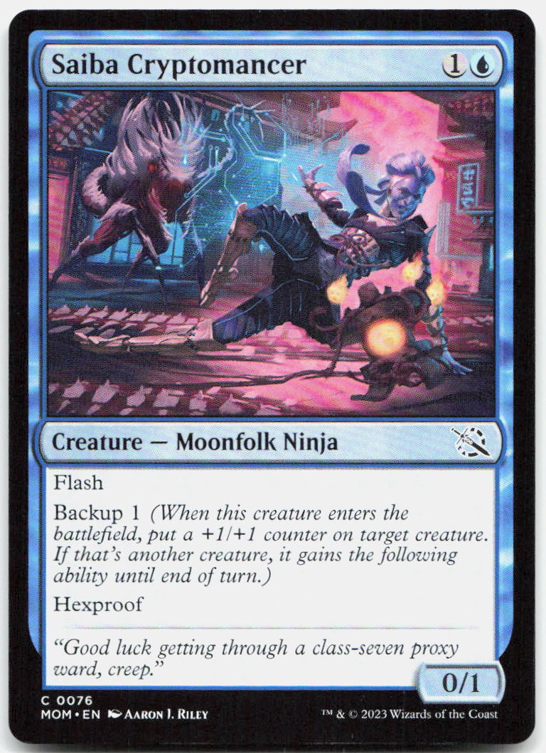 Saiba Cryptomancer NM C March of the Machine 76