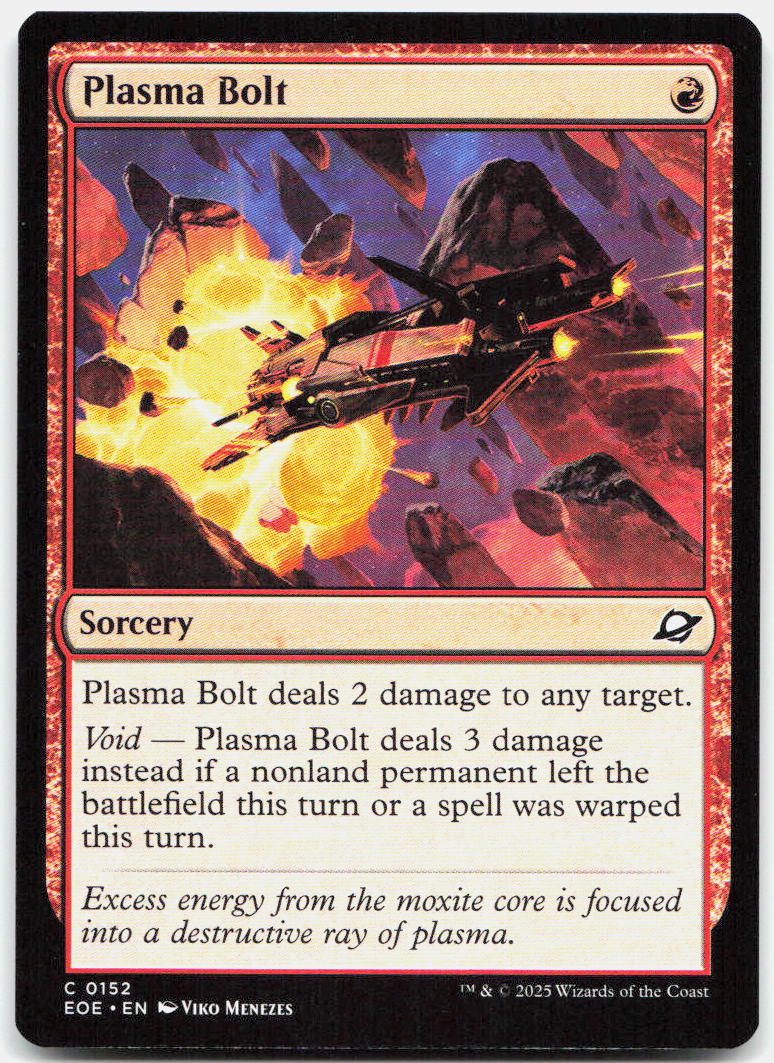 Plasma Bolt NM C Edge of Eternities 152