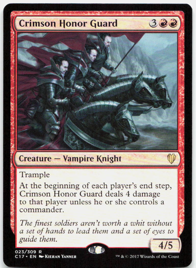 Crimson Honor Guard NM R Commander 2017 23