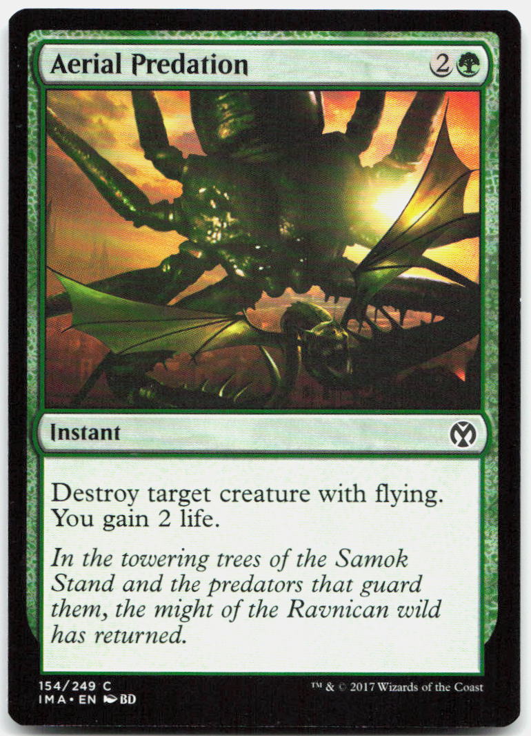 Aerial Predation NM C Iconic Masters 154