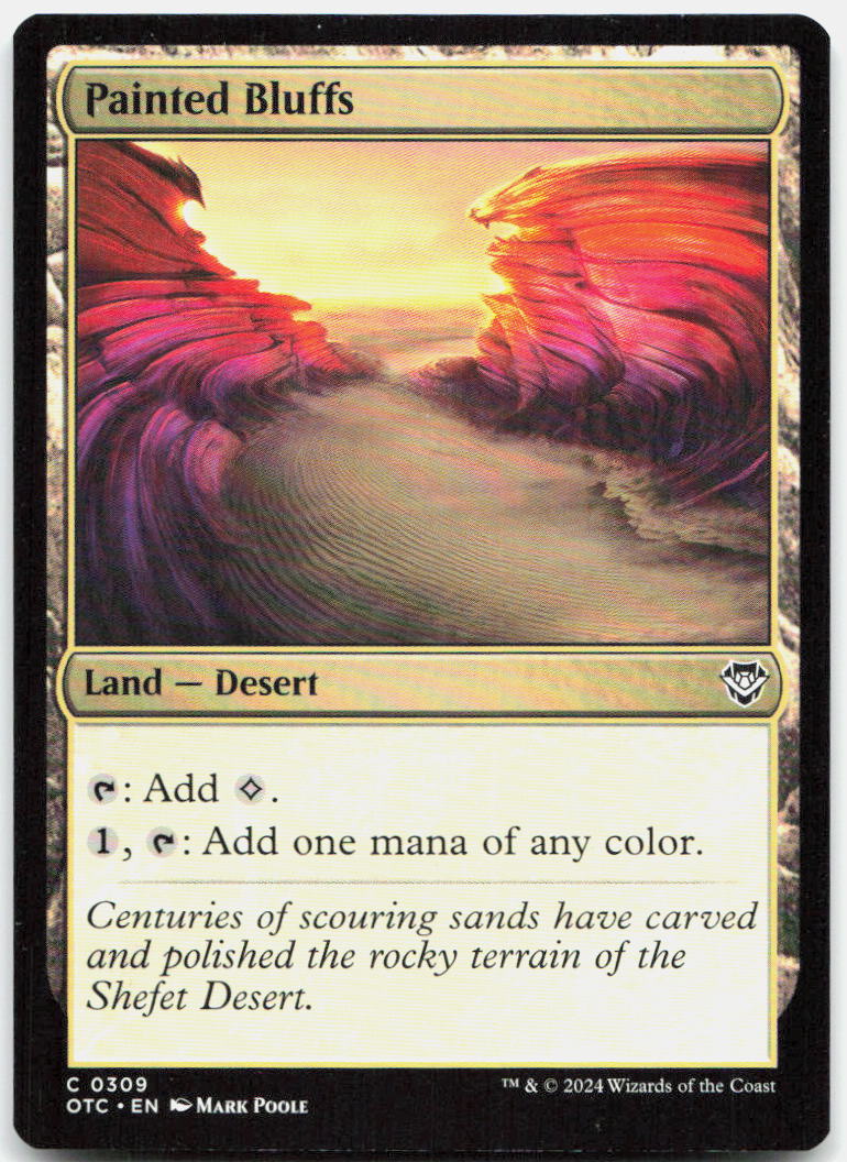 Painted Bluffs NM C Commander: Outlaws of Thunder Junction 309