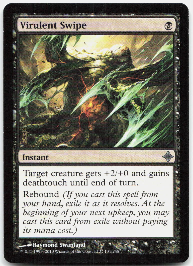 Virulent Swipe NM U Rise of the Eldrazi 131