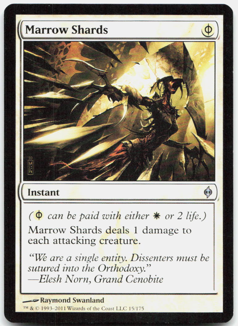 Marrow Shards NM U New Phyrexia 15
