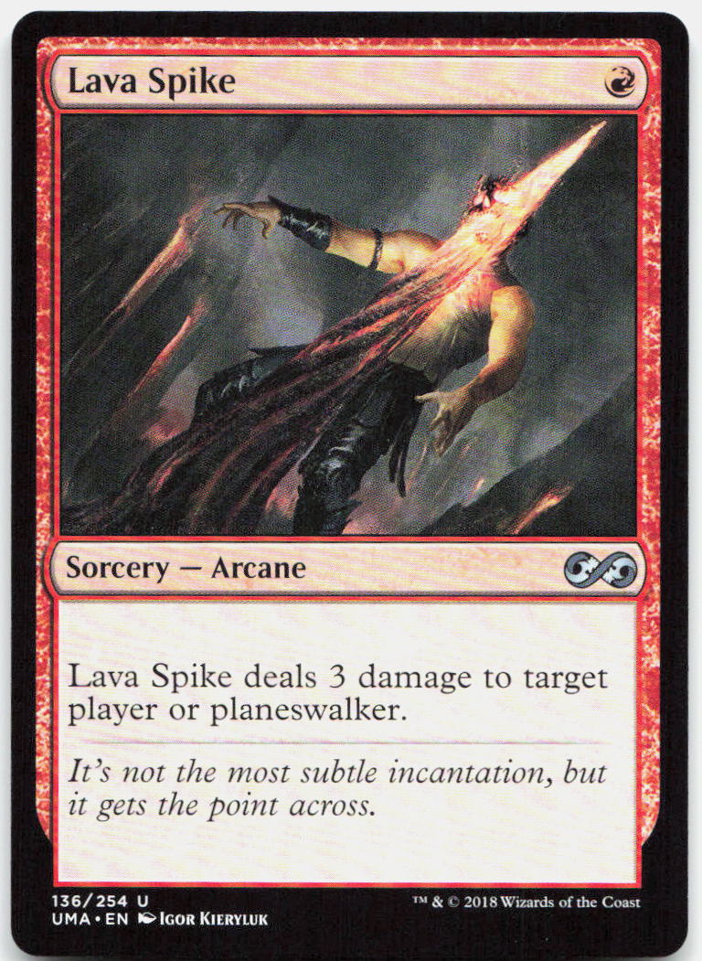Lava Spike NM U Ultimate Masters 136