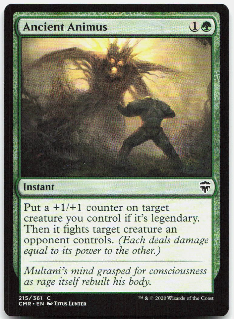 Ancient Animus NM C Commander Legends 215
