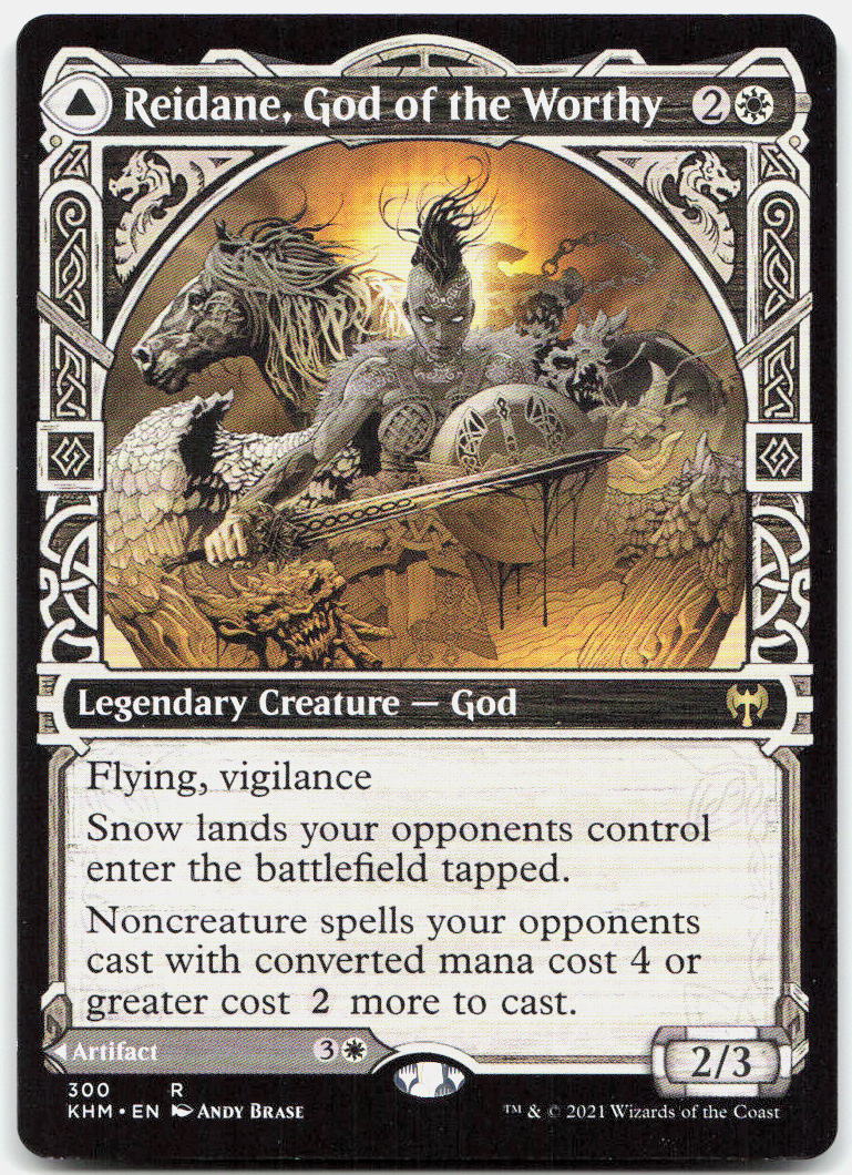 Reidane, God of the Worthy (Showcase) NM R Kaldheim 300