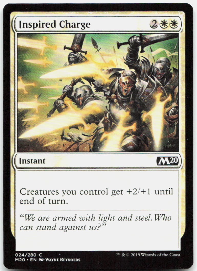 Inspired Charge NM C Core Set 2020 24