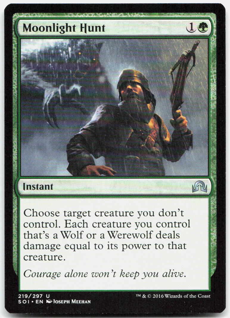 Moonlight Hunt NM U Shadows over Innistrad 219