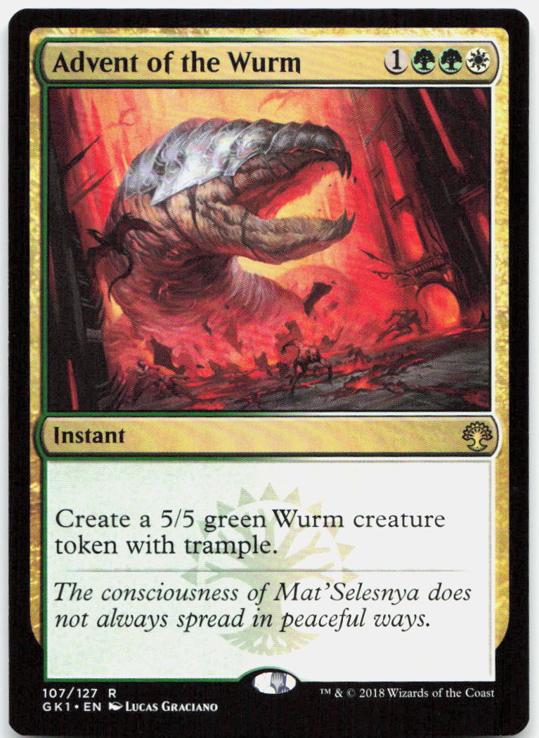 Advent of the Wurm NM R Guilds of Ravnica: Guild Kits 107