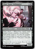 Klaw, Sonic Subjugator NM Foil U Marvel Super Heroes 103