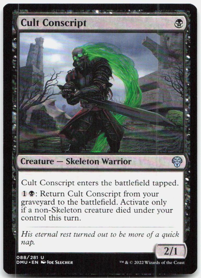 Cult Conscript NM U Dominaria United 88