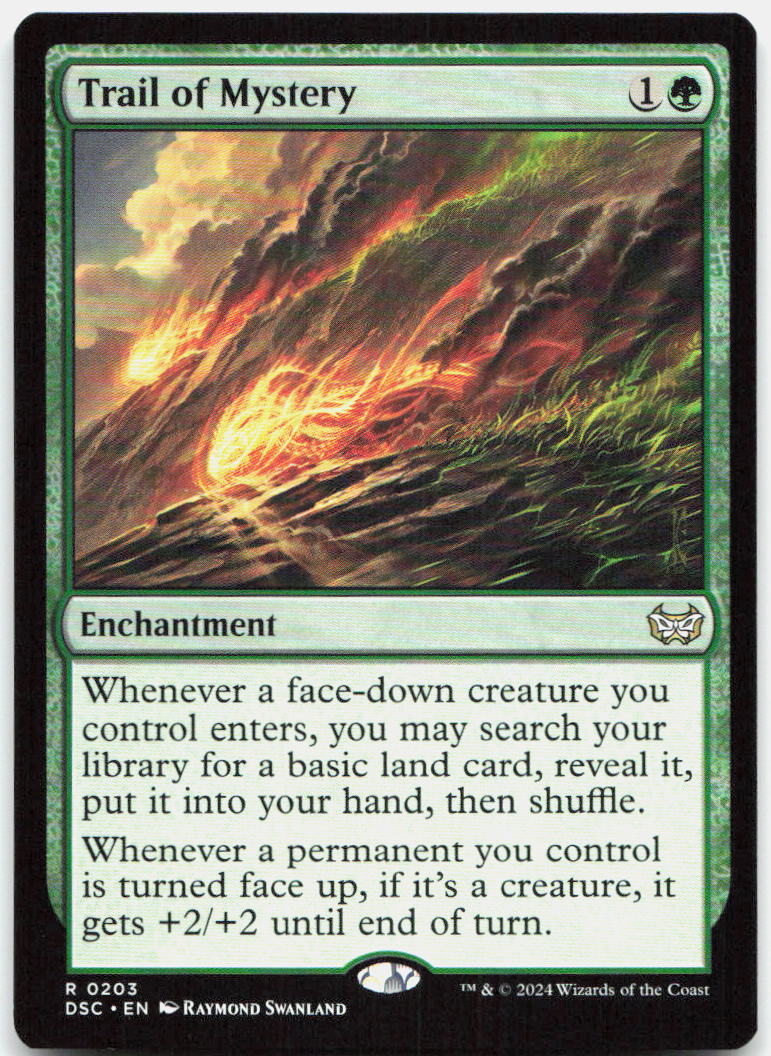 Trail of Mystery NM R Commander: Duskmourn: House of Horror 203