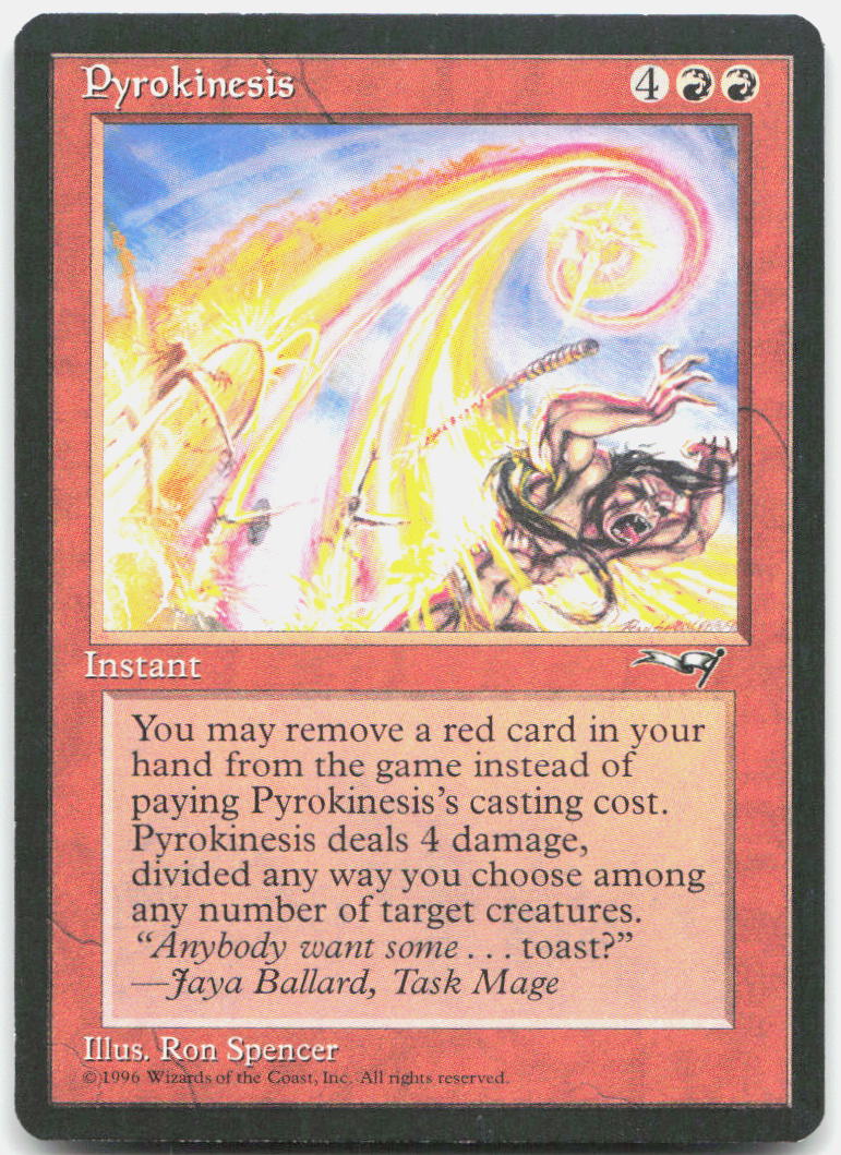 Pyrokinesis NM U Alliances