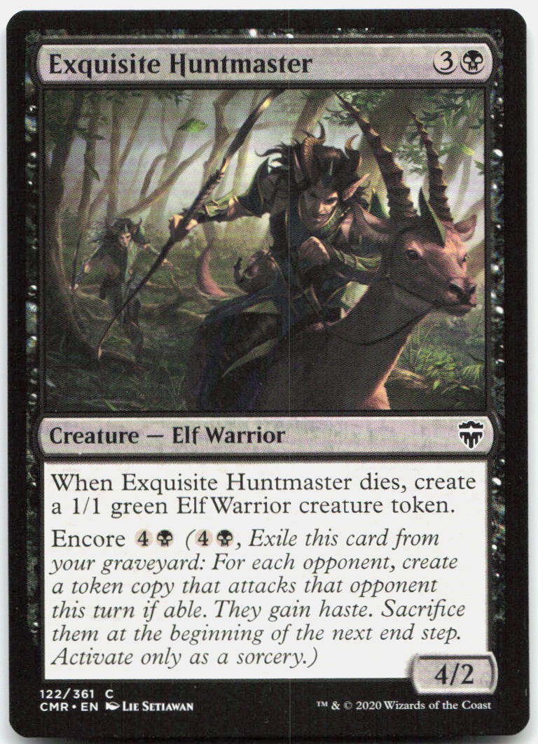 Exquisite Huntmaster NM C Commander Legends 122