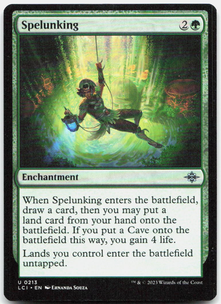 Spelunking NM U The Lost Caverns of Ixalan 213