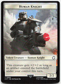 Human Knight // Copy Double-Sided Token NM T Universes Beyond: Fallout 2 // 1