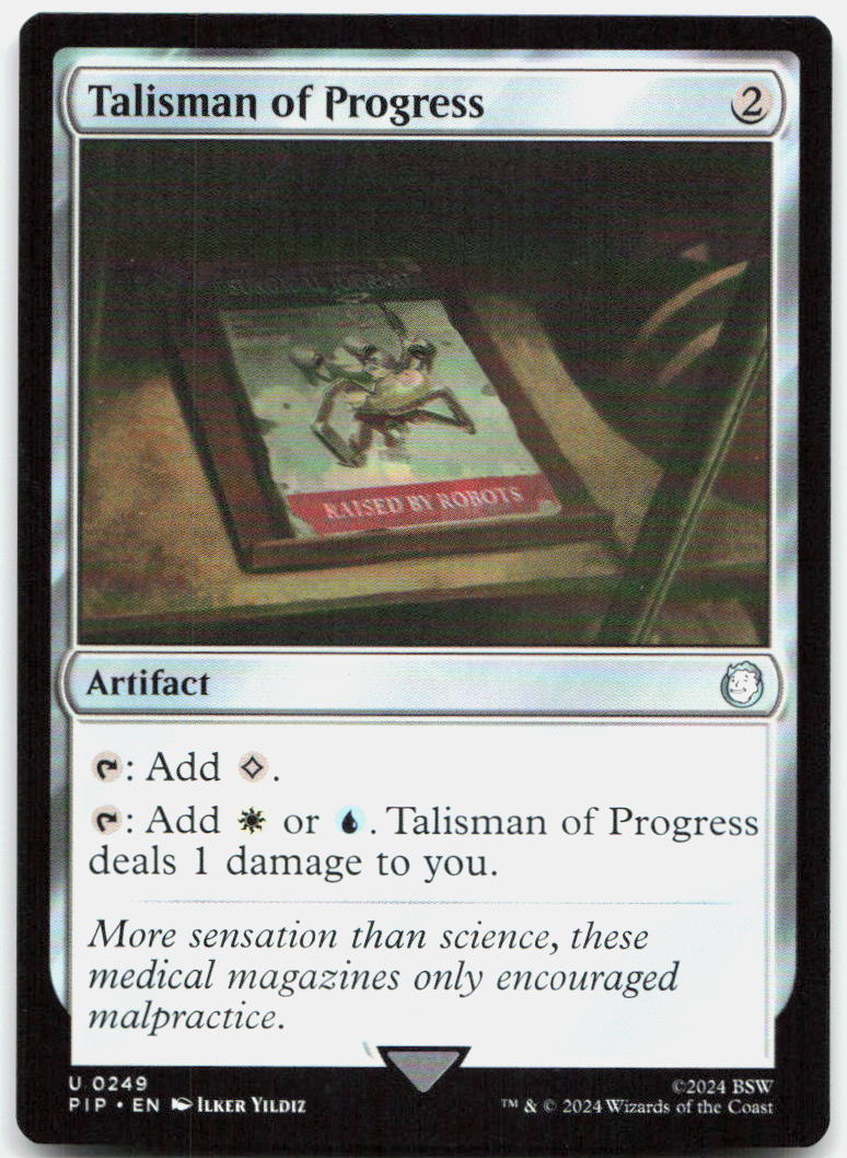 Talisman of Progress NM U Universes Beyond: Fallout 249
