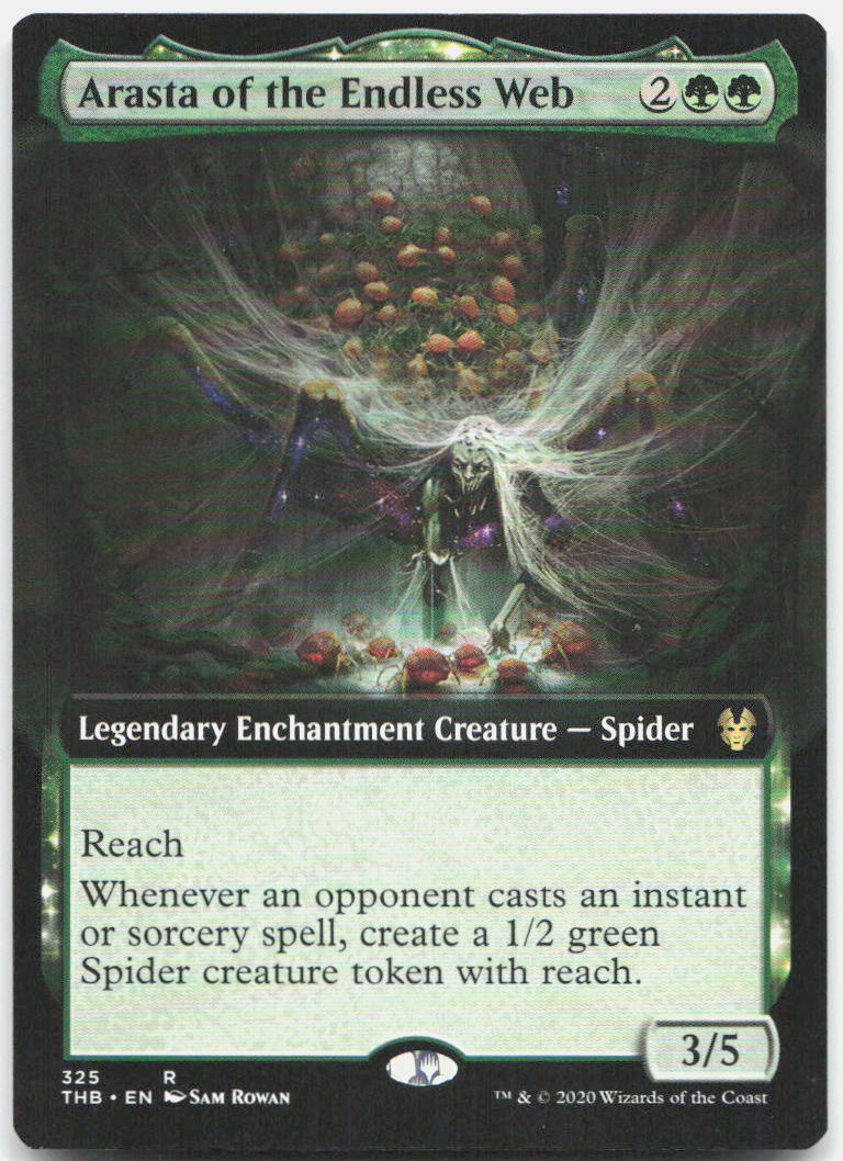 Arasta of the Endless Web (Extended Art) NM R Theros Beyond Death 325