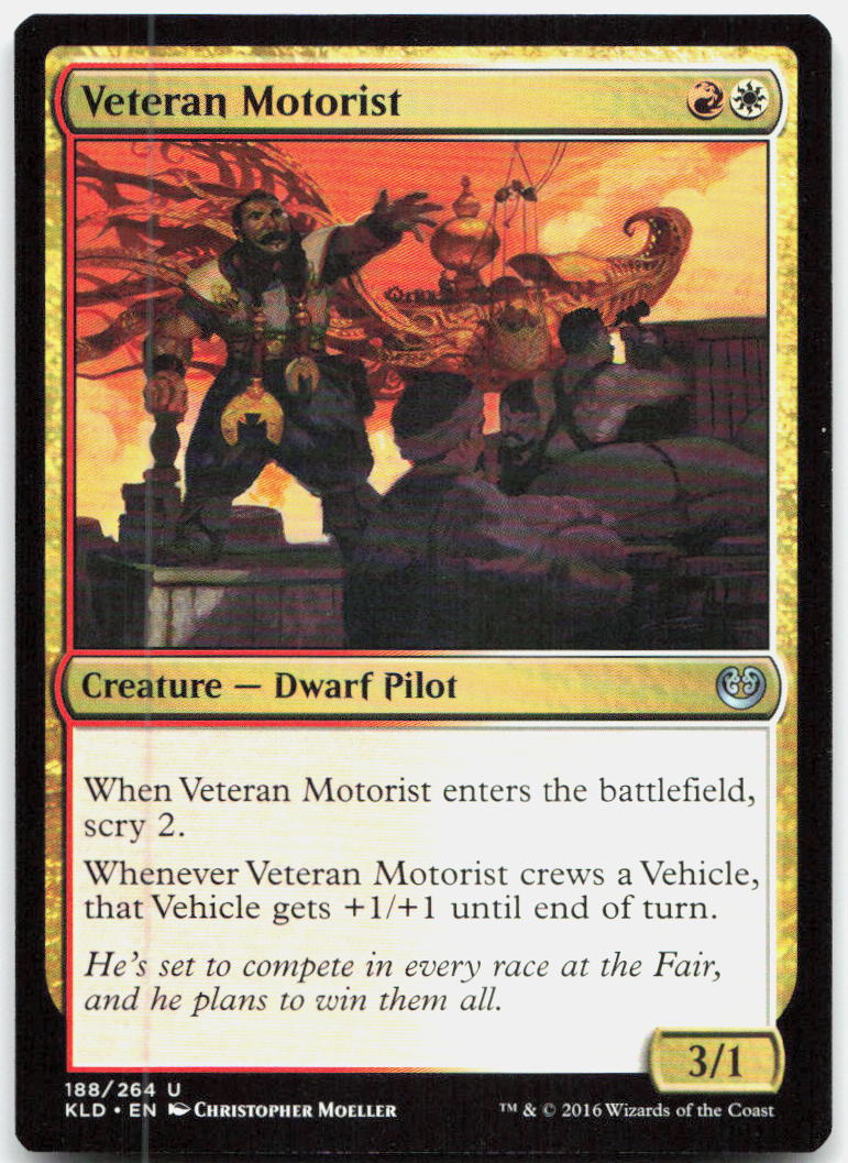 Veteran Motorist NM U Kaladesh 188