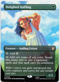 Delighted Halfling (Borderless) NM Foil M The Hobbit: Eternal-Legal 25