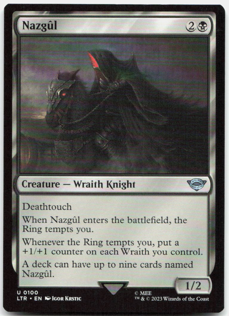 Nazgul NM U Universes Beyond: The Lord of the Rings: Tales of Middle-earth 100