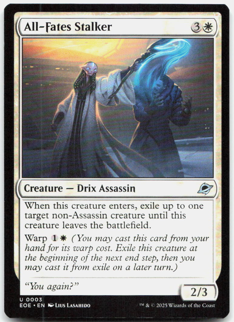 All-Fates Stalker NM U Edge of Eternities 3