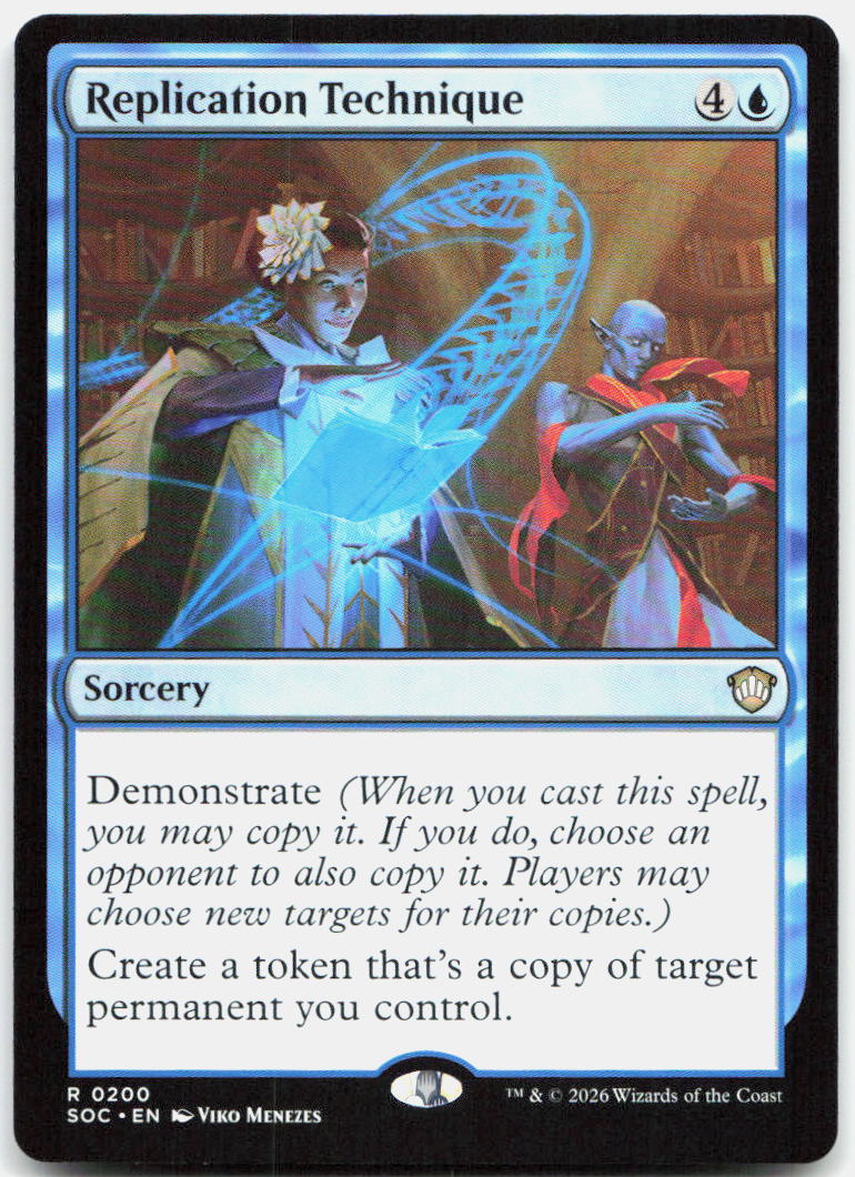Replication Technique NM R Commander: Secrets of Strixhaven 200
