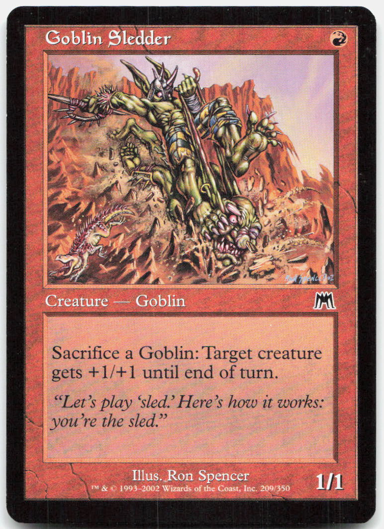 Goblin Sledder NM C Duel Decks: Anthology 41